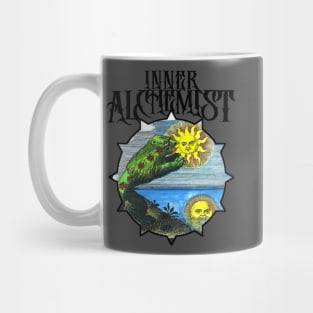 Inner Alchemist - Green Lion Alchemy vintage design Mug